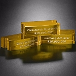 Goal-Setter Block - Gold